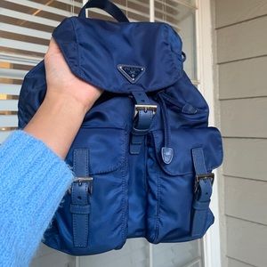 Medium Size Nylon Prada Backpack 💙